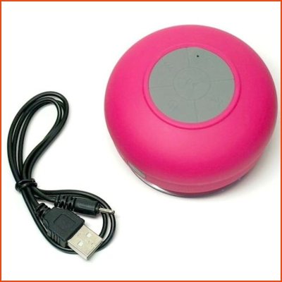 画像2:  Bluetooth ワイヤレス ポータブル スピーカー  　ピンク