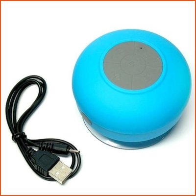 画像2:  Bluetooth ワイヤレス ポータブル スピーカー  　ブルー