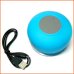 画像2:  Bluetooth ワイヤレス ポータブル スピーカー  　ブルー (2)