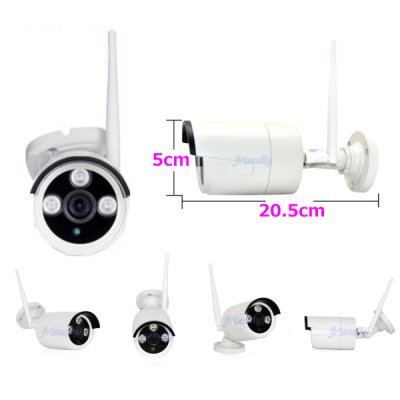 画像12: 設定不要! WIFI 遠隔操作 NVRセット IPカメラ 4台 高画質HD 720P 100万画素 新品 即納 