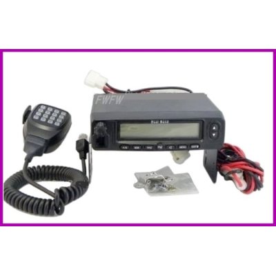 画像2: VHF ・ UHF 同時 送受信可能　ワイドバンド 車載型　無線機 新品 