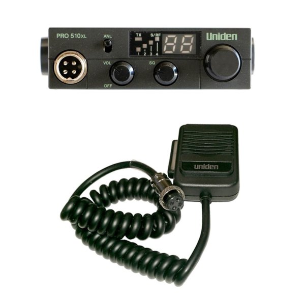 ユニデン Uniden PRO510XL CB無線機＆ 小型マグネットアンテナ セット 